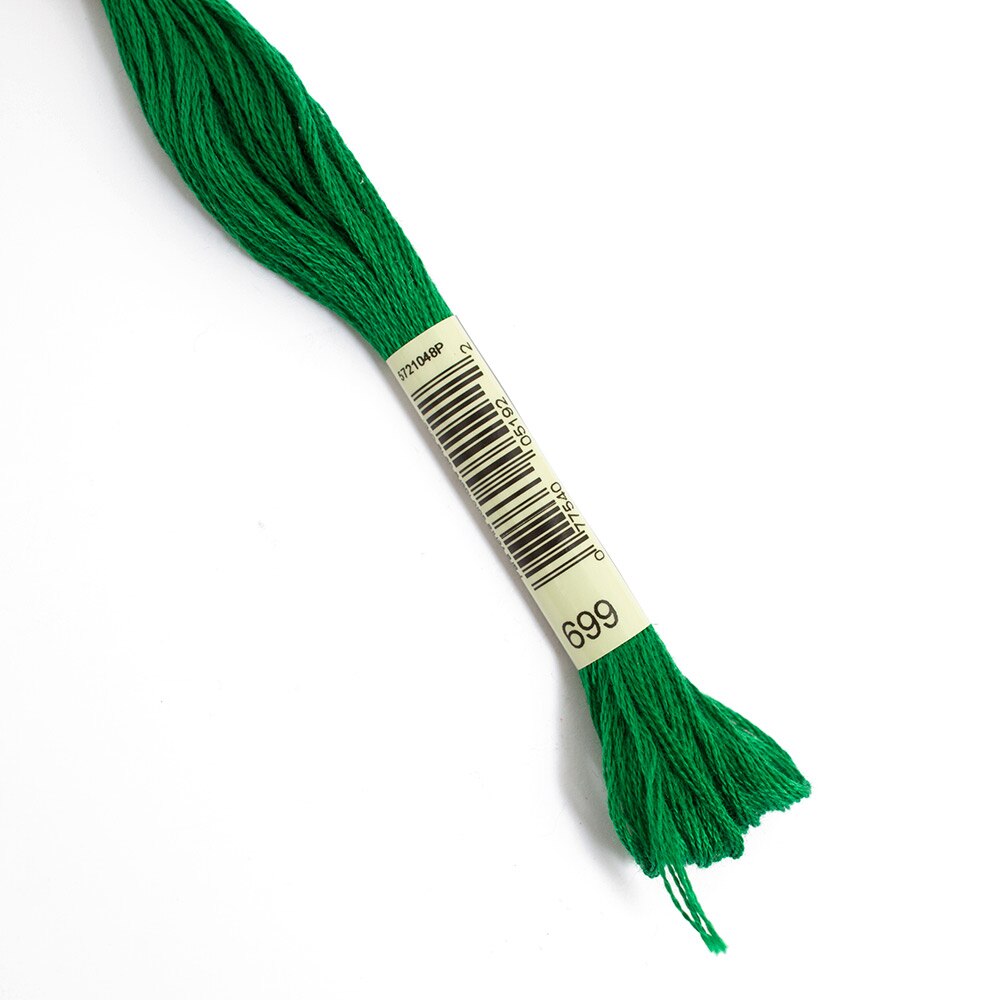 DMC, Embroidery Floss, 6 Strand, Green